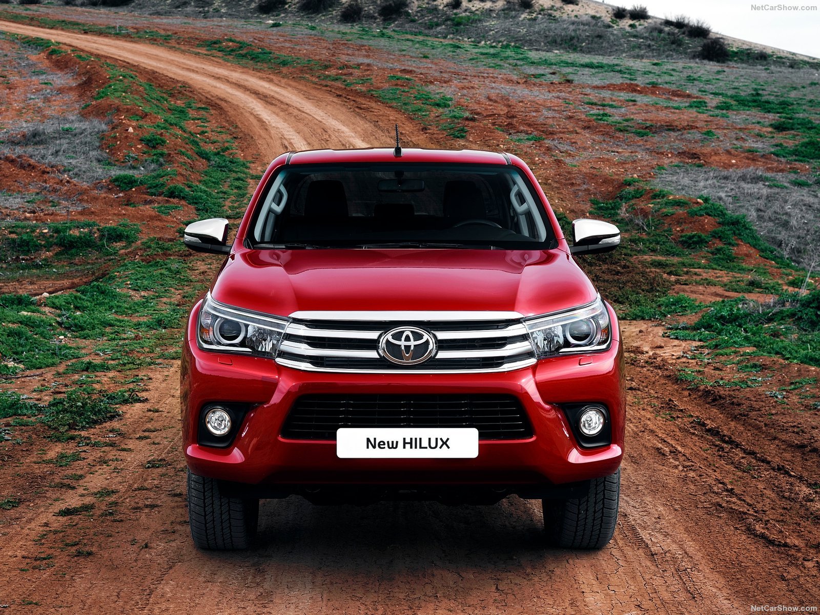 2016, 4x4, Red, Cars, Hilux, Pickup, Toyota Wallpaper