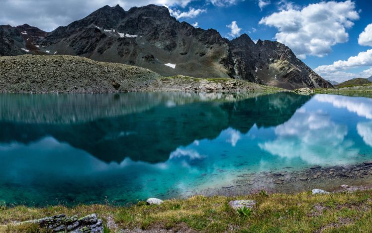 panoramic, Mountain, Lake, Switzerland, Beautiful, Background, Snow HD Wallpaper Desktop Background