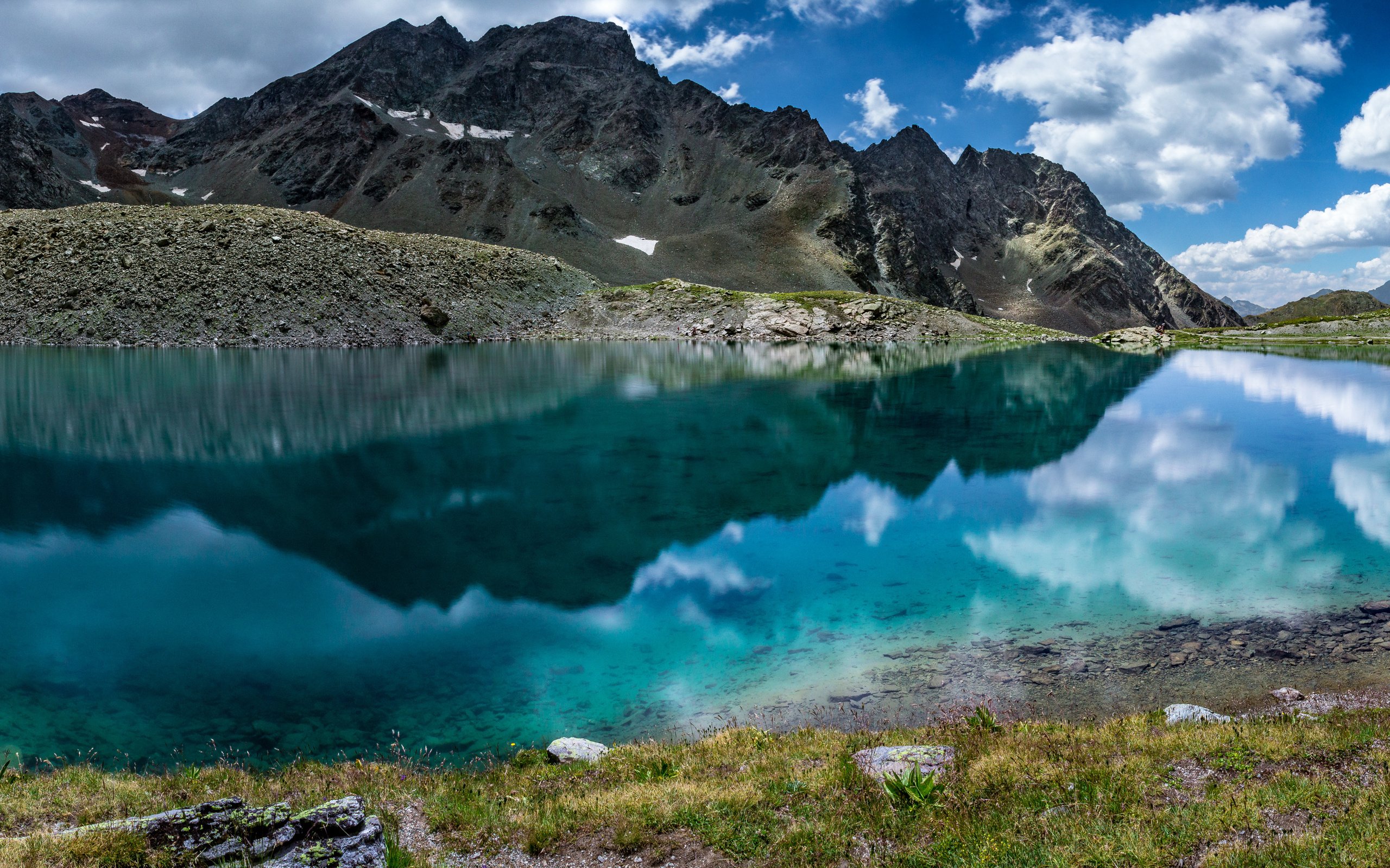 panoramic, Mountain, Lake, Switzerland, Beautiful, Background, Snow Wallpaper