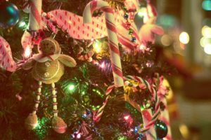christmas, Tree, Lights, Background