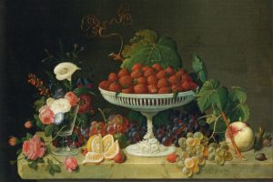 art, Oil, Painting, Fruits, Table, Beauty