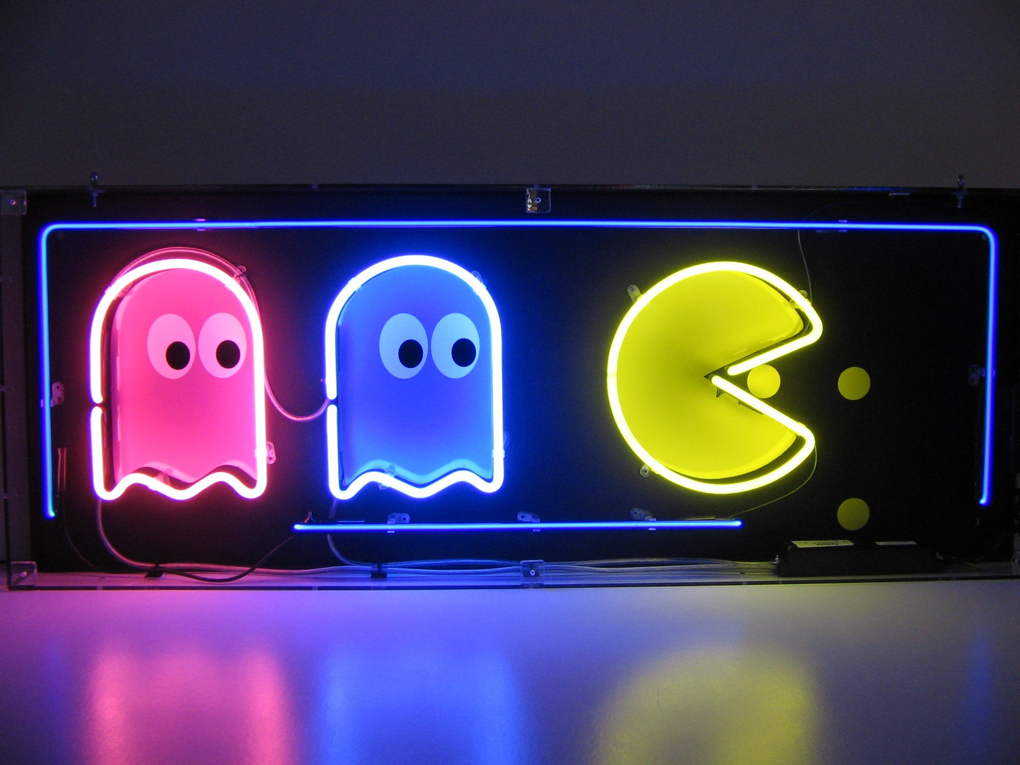 neon, Sign, Architecture, Quote, Typography, Text, Pacman Wallpaper