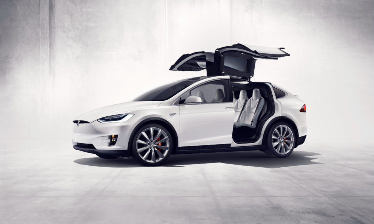 2015, Tesla, Model x, P90d HD Wallpaper Desktop Background