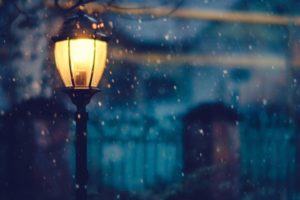 street, Lamp, Beautiful, Winter, Snow