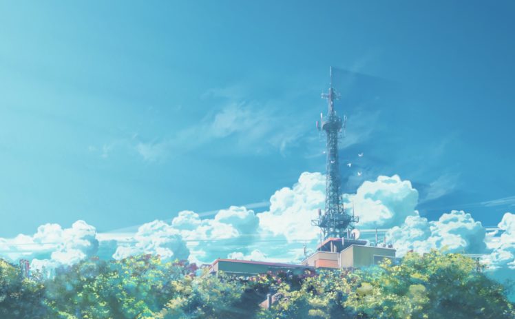 clouds, Hatsuame, Original, Scenic, Sky, Summer HD Wallpaper Desktop Background