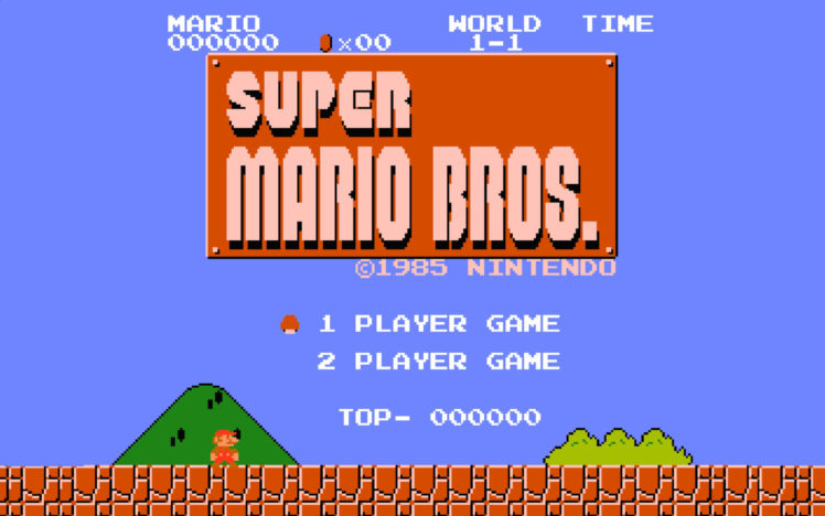 super, Mario, Bros, 8 bit HD Wallpaper Desktop Background