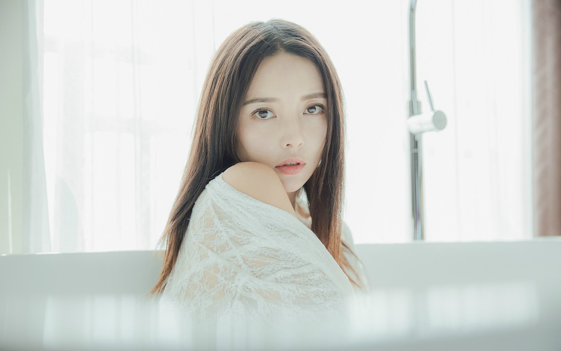 women, Woman, Female, Model, Girl, Girls, Mood, Oriental, Asian Wallpaper