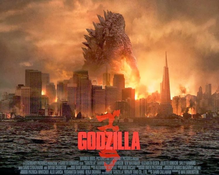 godzilla, Action, Adventure, Sci fi, Dinosaur, Monster, Creature, Horror, Fantasy, Dark, Dragon, Poster HD Wallpaper Desktop Background