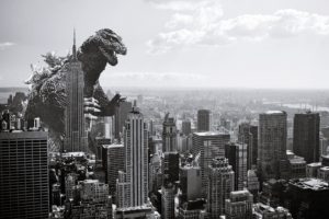 godzilla, Action, Adventure, Sci fi, Dinosaur, Monster, Creature, Horror, Fantasy, Dark, Dragon