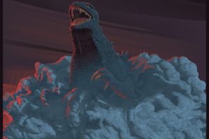 godzilla, Action, Adventure, Sci fi, Dinosaur, Monster, Creature, Horror, Fantasy, Dark, Dragon
