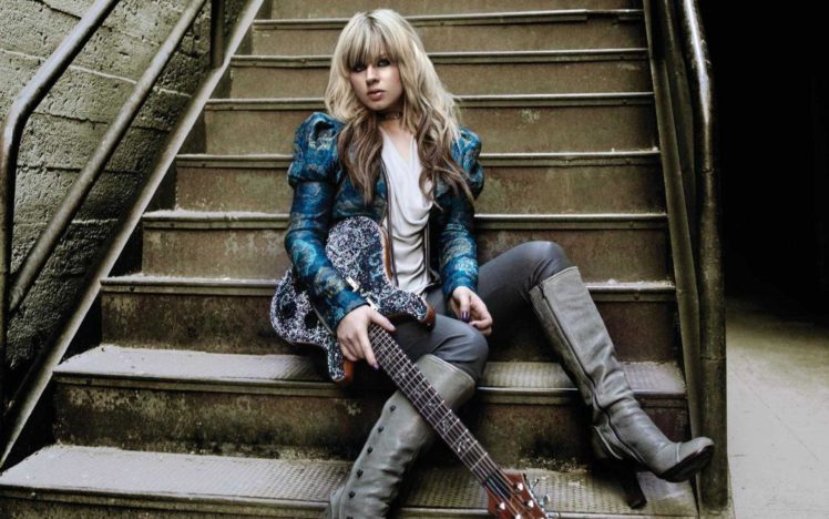 orianthi, Panagaris, Guitarist, Rock, Women, Females, Girl, Girls, Musician, Pop, Blonde, Blondes, Guitar, Guitars HD Wallpaper Desktop Background