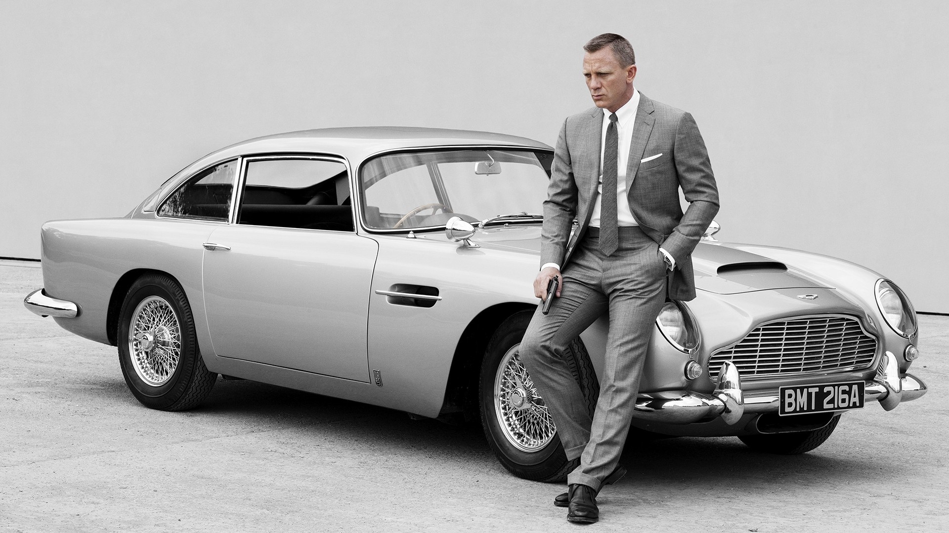 aston, Martin, Classic, Movies, People, Actors, James, Bond, 007 Wallpaper