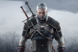 witcher, 3, Wild, Hunt, Fantasy, Action, Fighting, Warrior, Dark, Poster, Dual, Multi