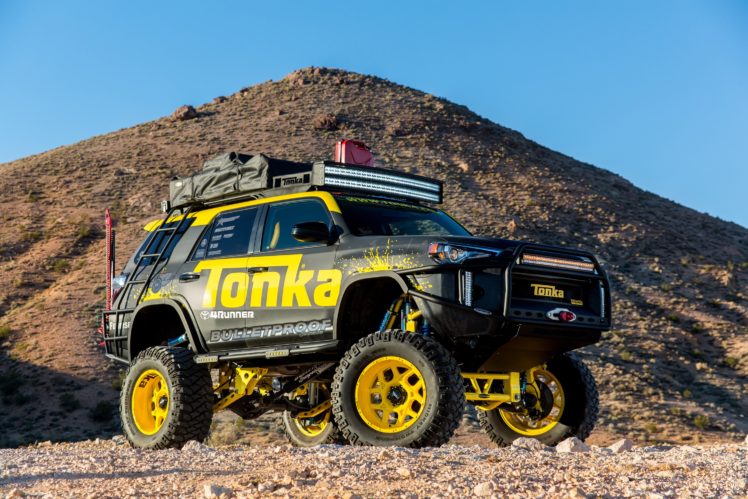 tonka, Toyota, 4runner, Modified, Sema, 2015 HD Wallpaper Desktop Background