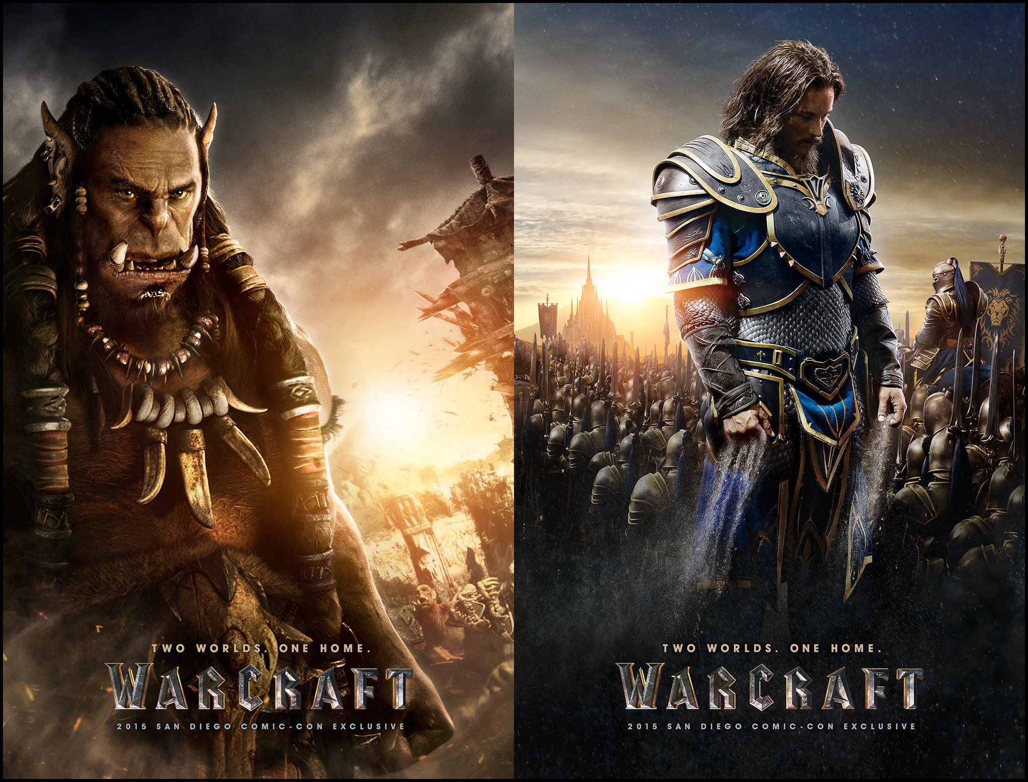 warcraft, Beginning, Fantasy, Action, Fighting, Warrior, Adventure, World, 1wcraft, Monster, Creature, Ogre, Knight, Armor, Poster Wallpaper