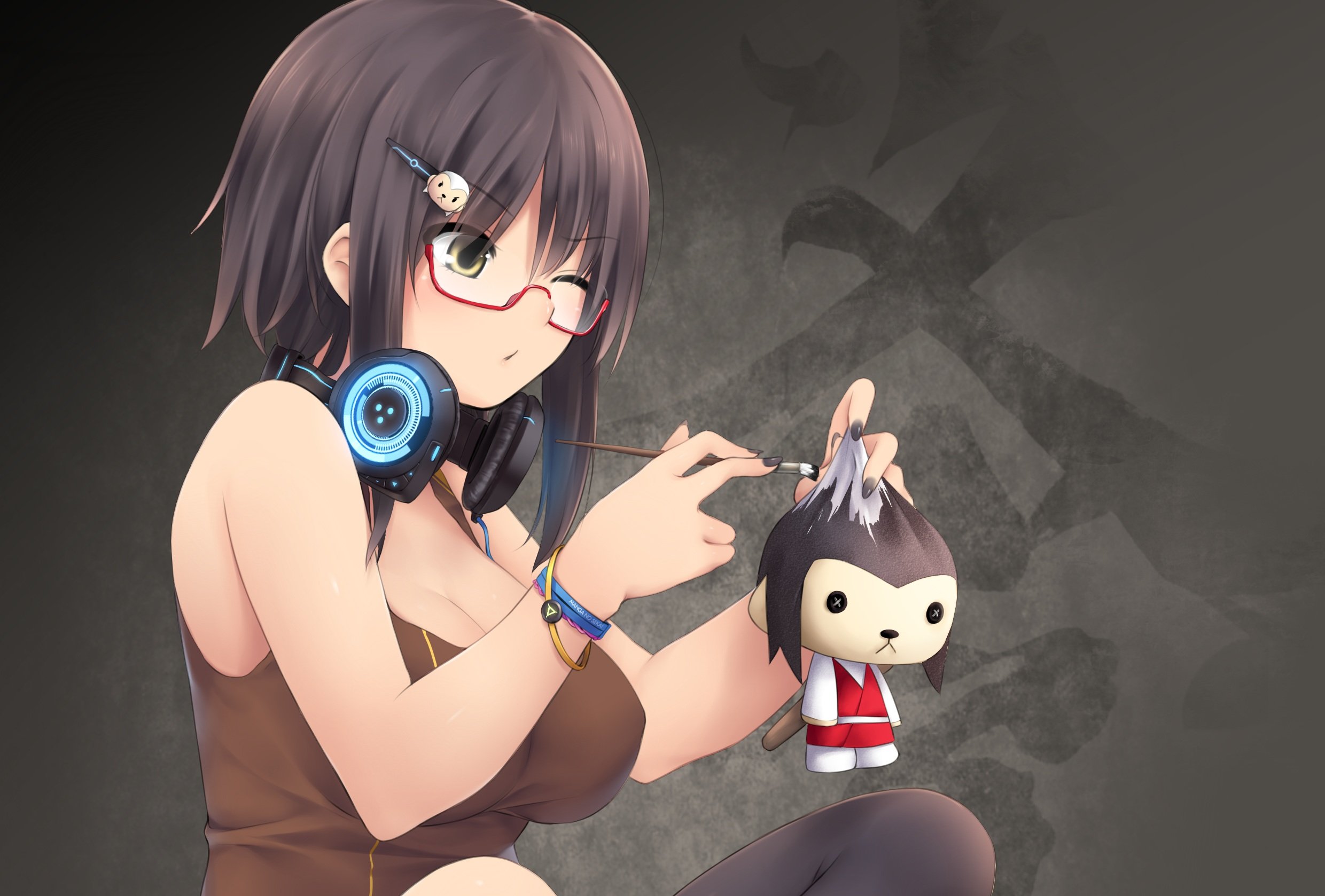 cropped, Kopianget, Original, Girl, Artwork Wallpaper