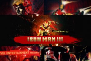 iron, Man, Red, Superhero