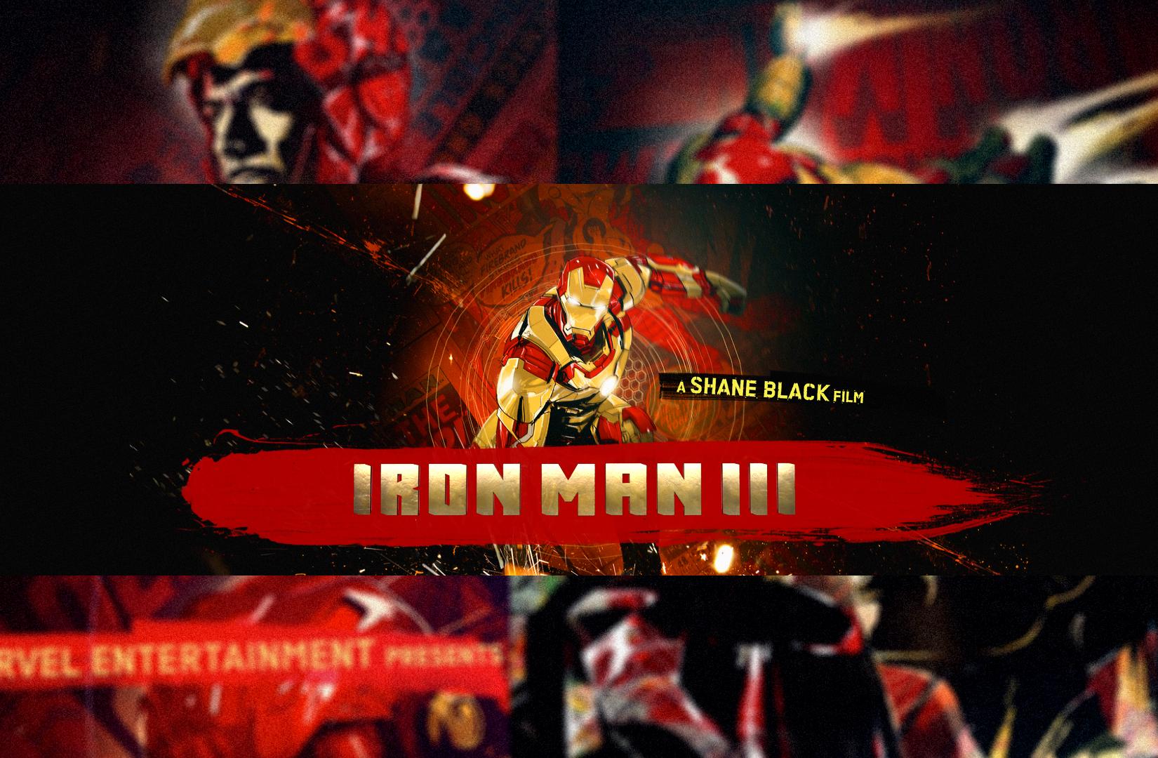 iron, Man, Red, Superhero Wallpaper