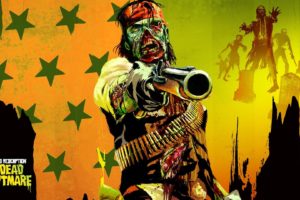 red, Dead, Redemption, Zombie, Pirate, Drawing, Undead, Nightmare, Dark, Horror, Weapons, Guns, Zombie, Zombies