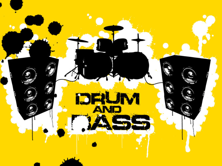 drum n bass, Drum, Bass, Dnb, Electronic, Drum and bass, Speakers, Speaker HD Wallpaper Desktop Background