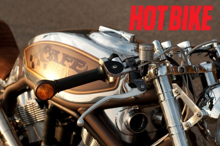 cafe, Racer, Superbike, Motorbike, Custom, Bike, Motorcycle, Hot, Rod, Rods, Poster, Harley, Davidson HD Wallpaper Desktop Background