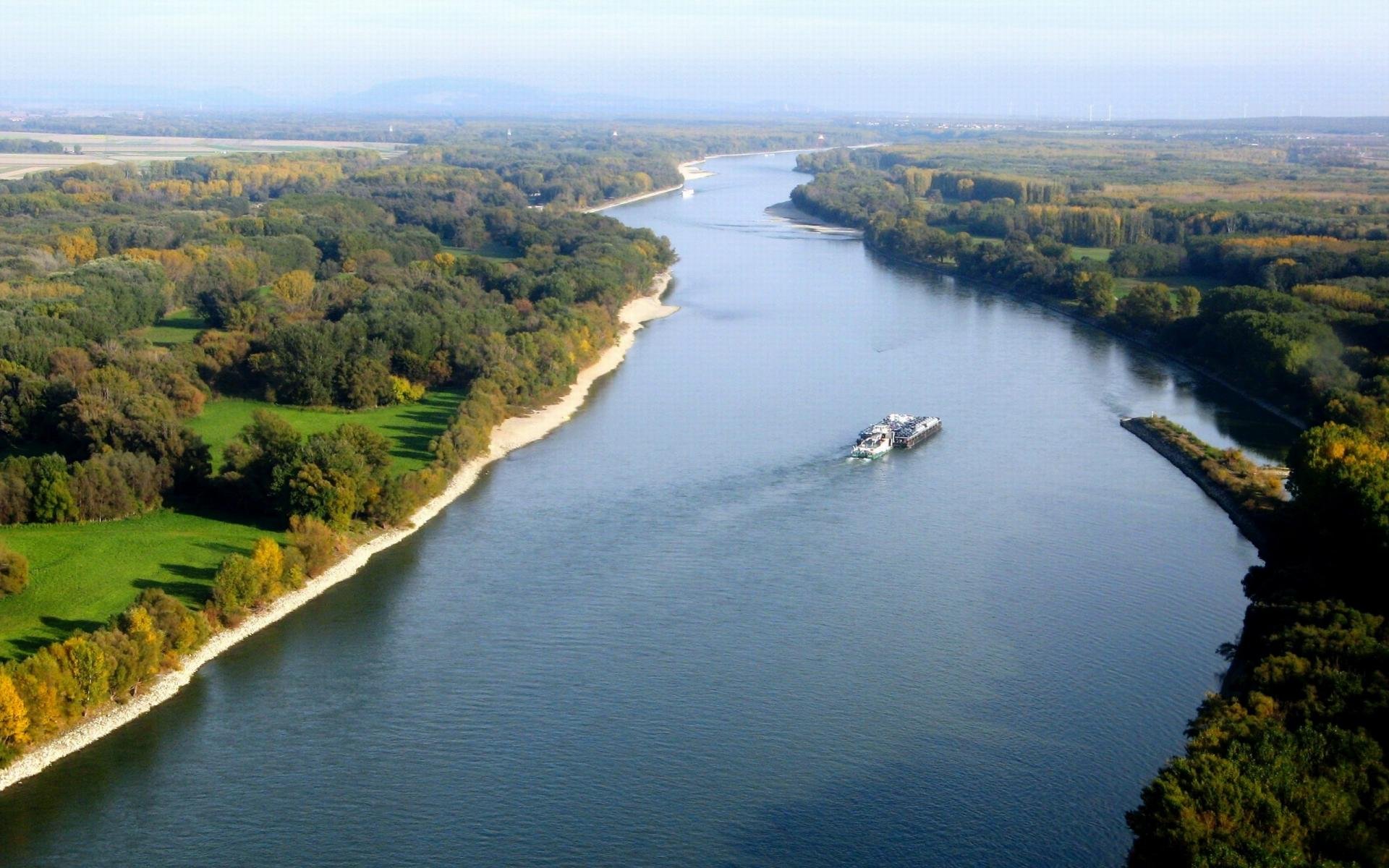 rio, Danubio, Austria Wallpaper