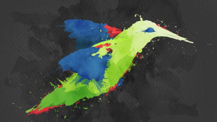 creative, Artwork, Hummingbirds HD Wallpaper Desktop Background