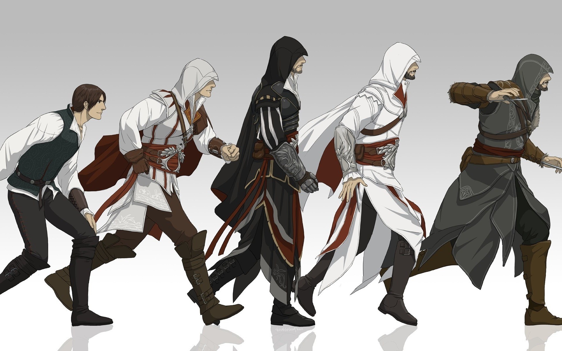 assassins, Creed, Assassins, Ezio, Auditore Wallpaper