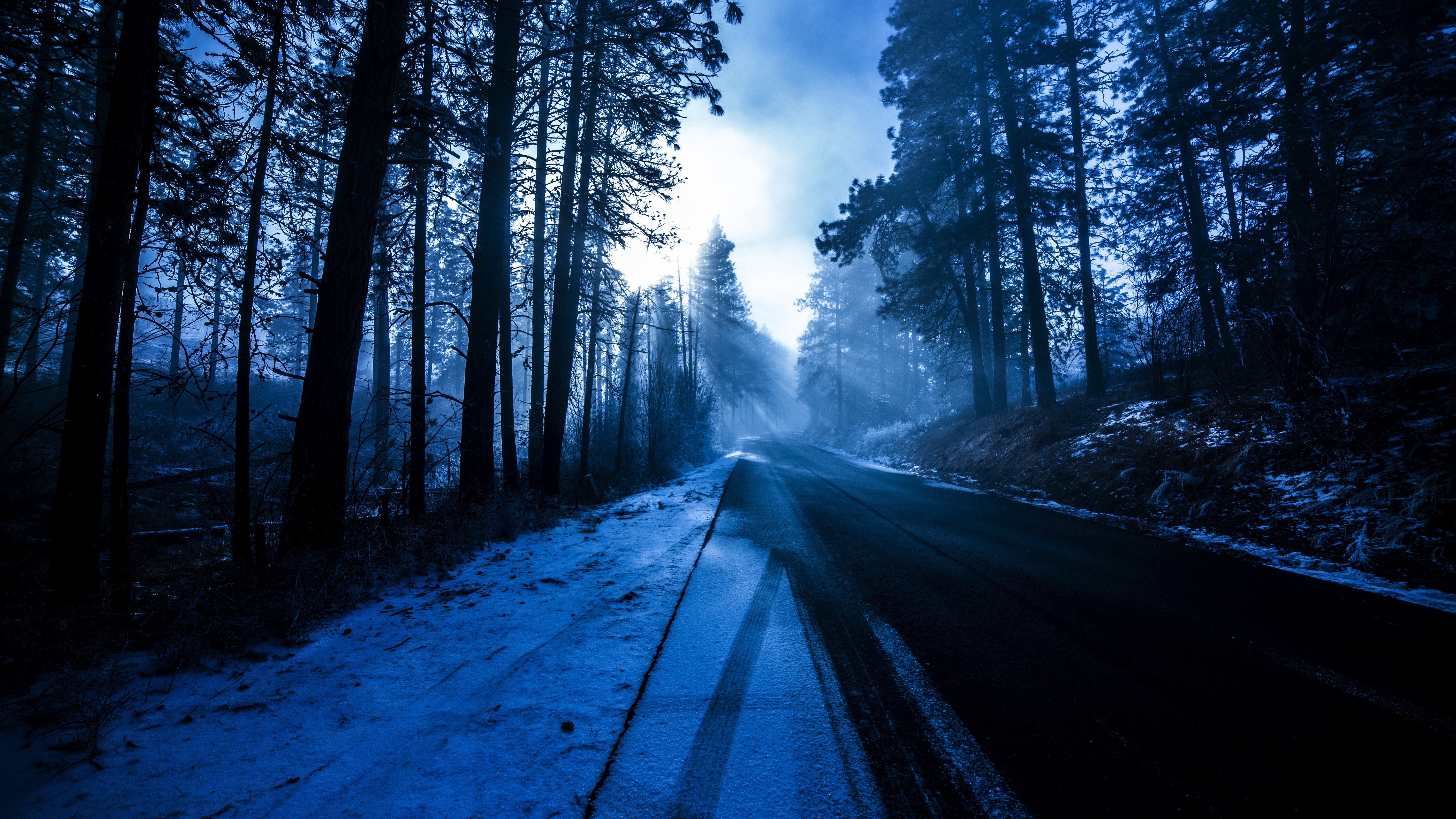 winter, Snow, Landscape, Nature Wallpaper