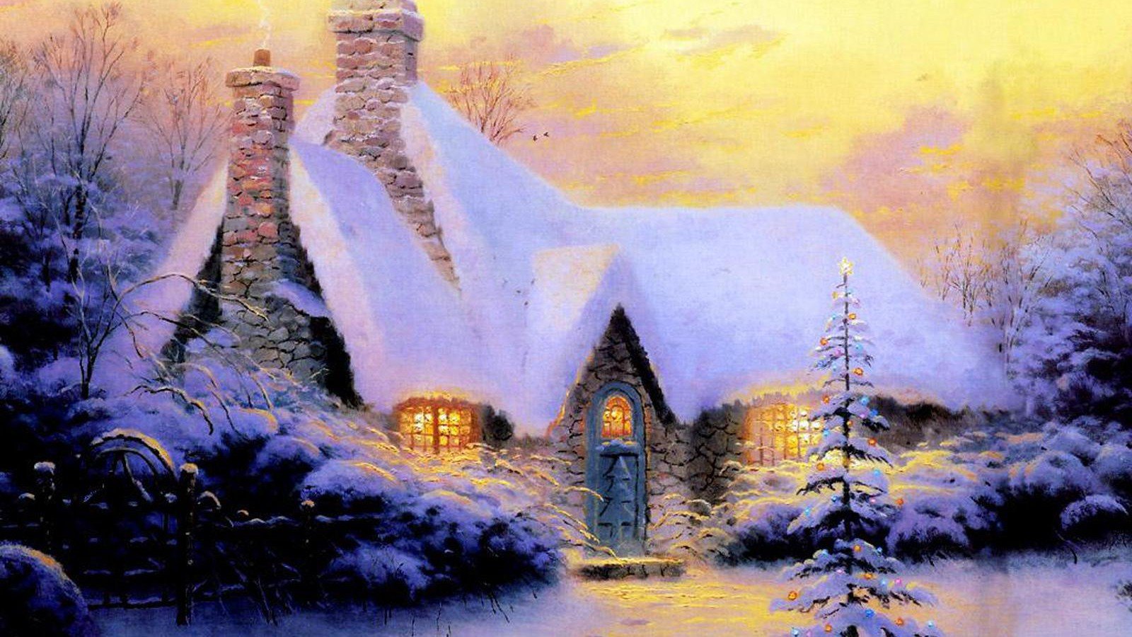winter, Snow, Landscape, Nature Wallpaper