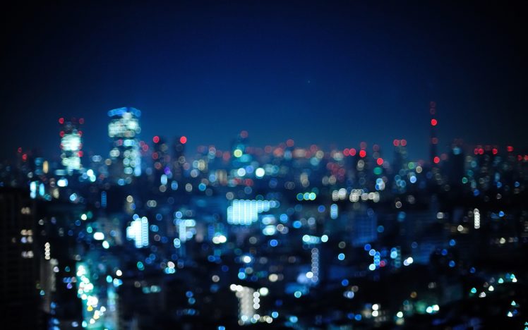 japan, Tokyo, Cityscapes, Bokeh, Cities, Out, Of, Focus HD Wallpaper Desktop Background
