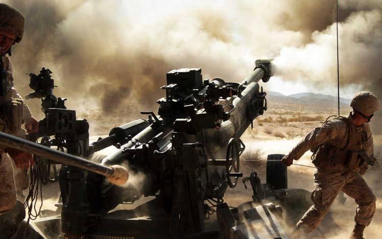 cannon, Mortar, Explosion, Military, Soldiers, Soldior, Warrior, Warriors, Weapons, Weapon HD Wallpaper Desktop Background
