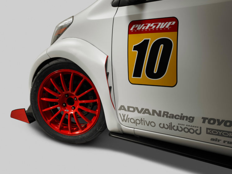 2011, Evasive, Toyota, Scion, I q, Tuning, Race, Racing, Wheel, Wheels HD Wallpaper Desktop Background