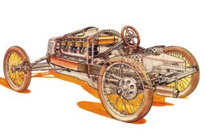 1903, Packard, Model ks, Gray, Wolf, Race, Racing, Rally, Vintage, Retro