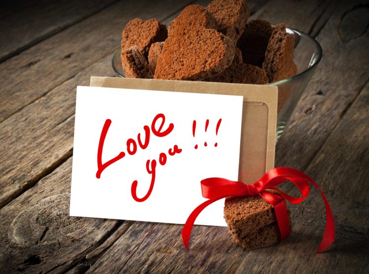 heart, Ribbon, Cookies, Mood, Love HD Wallpaper Desktop Background