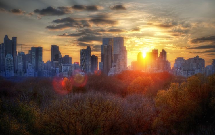 autumn, New, York, City HD Wallpaper Desktop Background
