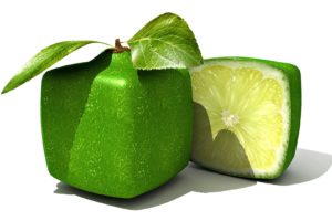 abstraction, Abstract, 3d, Graphics, Fruit, Lime