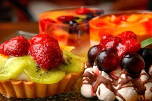 food, Cake, Fruits