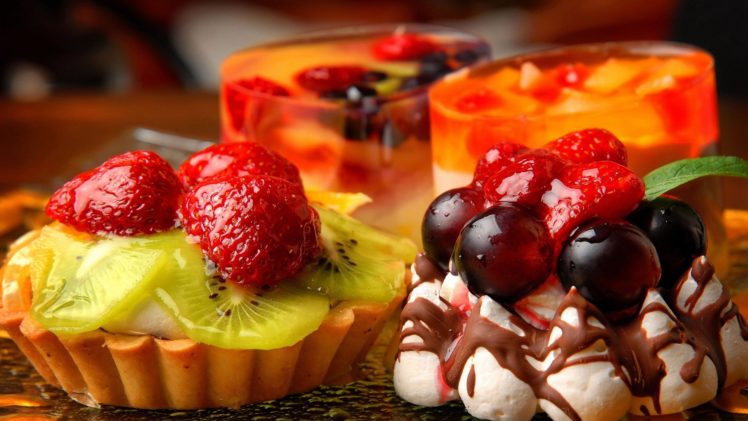 food, Cake, Fruits HD Wallpaper Desktop Background