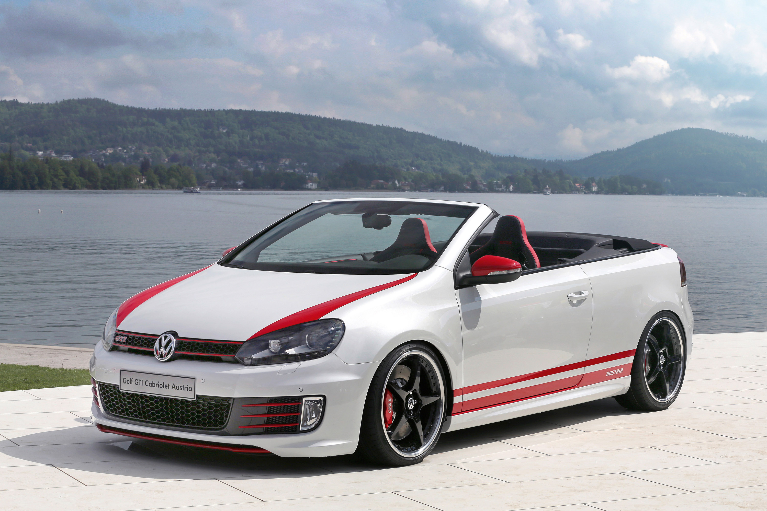 2013, Volkswagen, Golf, Gti, Cabrio, Austria, Concept, Tuning Wallpaper