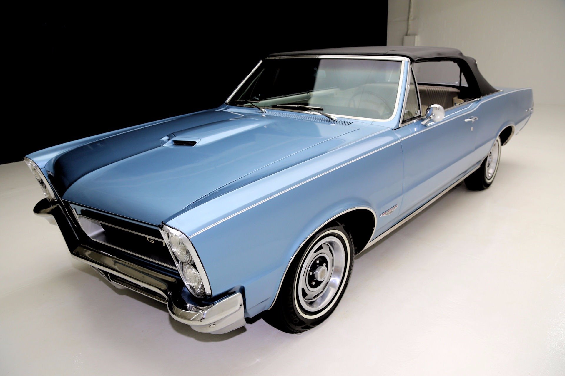 1965, Pontiac, Lemans, Convertible, Gto, 326ci, Muscle, Classic Wallpaper