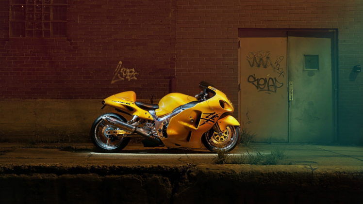 suzuki, Hayabusa, Sportbike, Superbike, Tuning HD Wallpaper Desktop Background