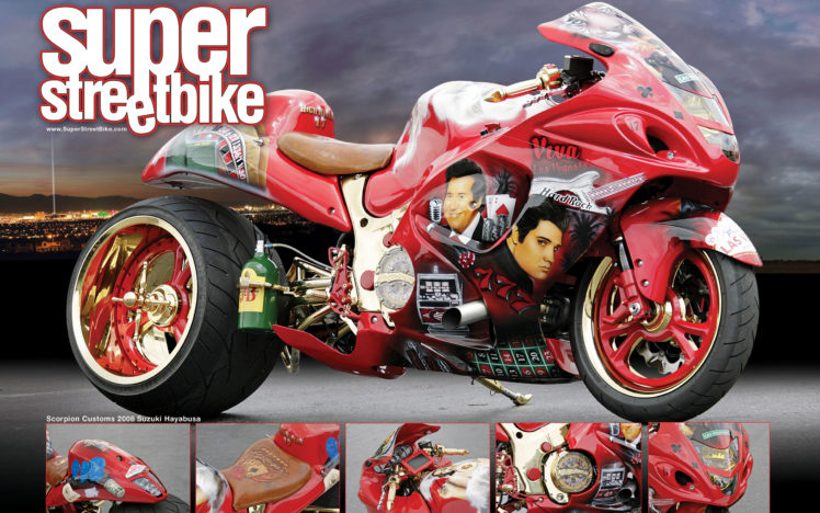 suzuki, Hayabusa, Sportbike, Superbike, Tuning, Music HD Wallpaper Desktop Background