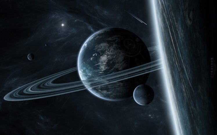 outer, Space, Stars, Planets, Digital, Art HD Wallpaper Desktop Background