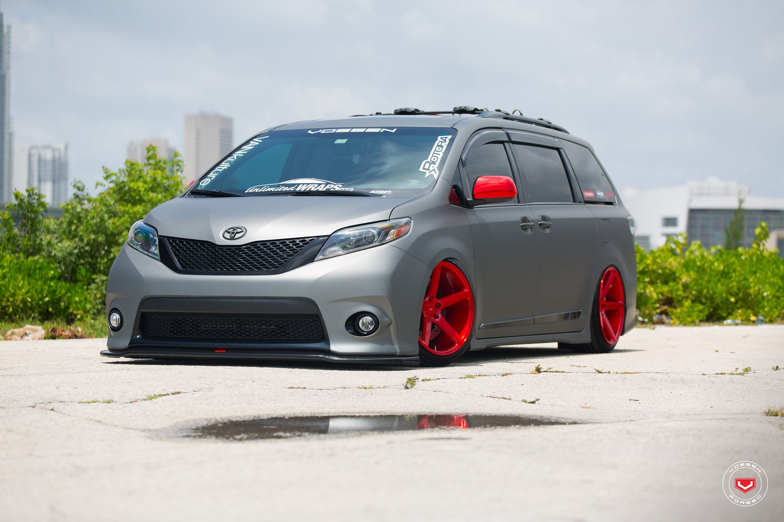 toyota, Sienna, Vossen, Wheels, Van, Cars Wallpaper