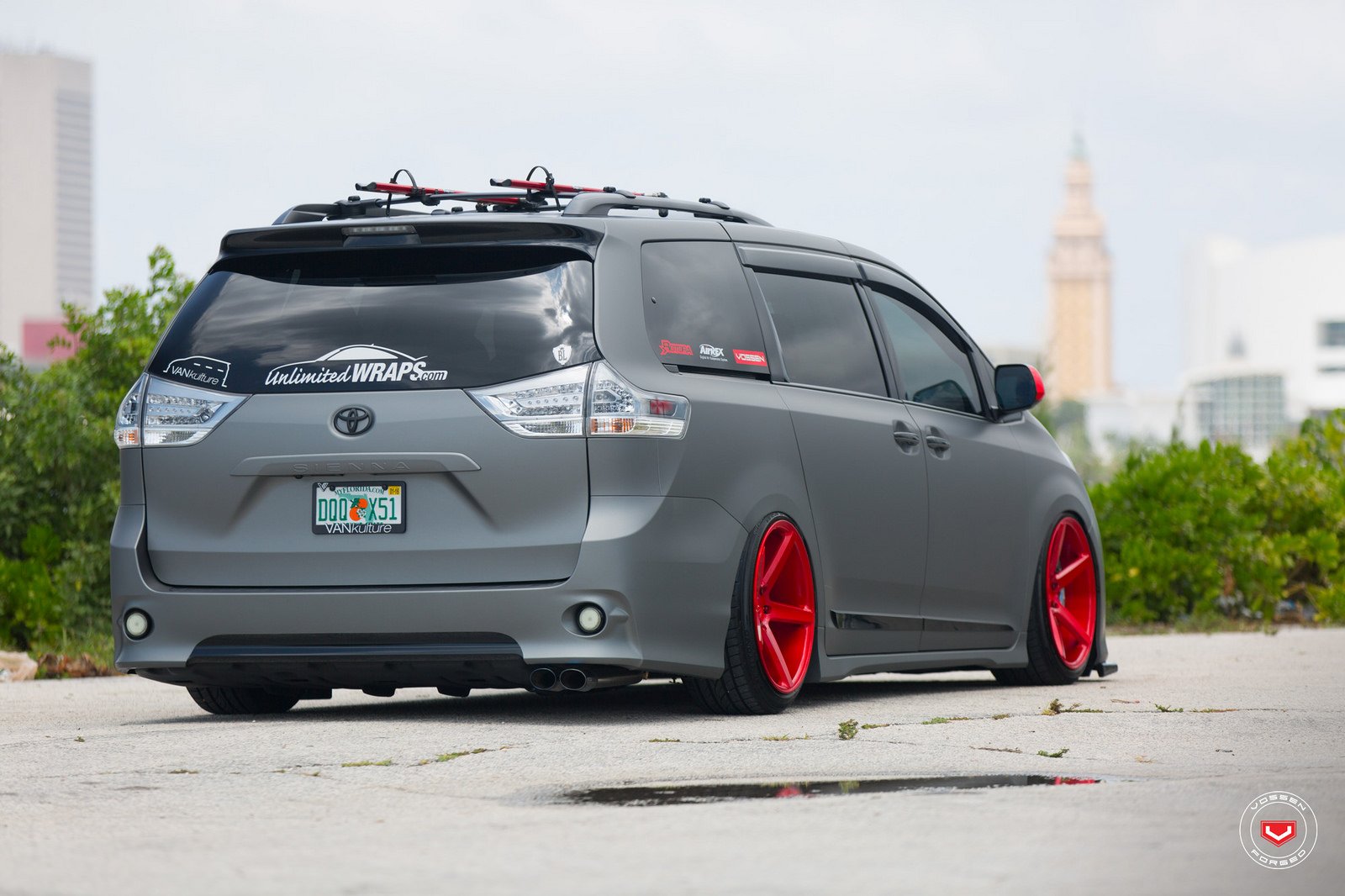 toyota, Sienna, Vossen, Wheels, Van, Cars Wallpaper