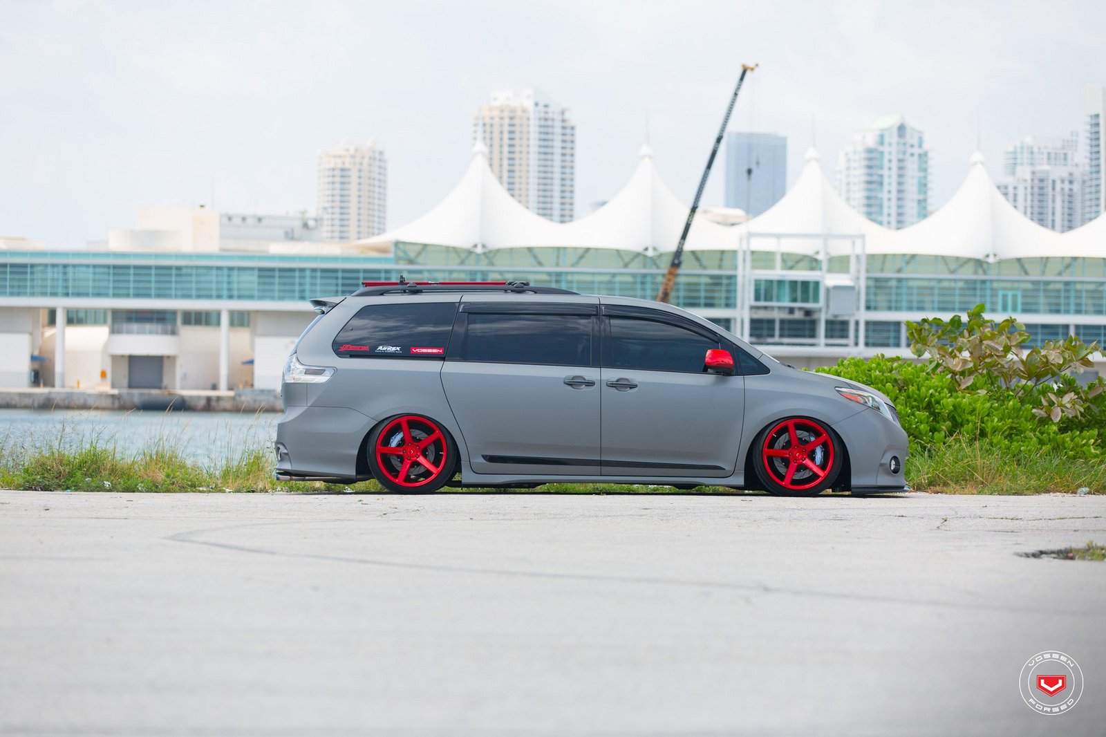 toyota, Sienna, Vossen, Wheels, Van, Cars Wallpapers HD / Desktop and ...