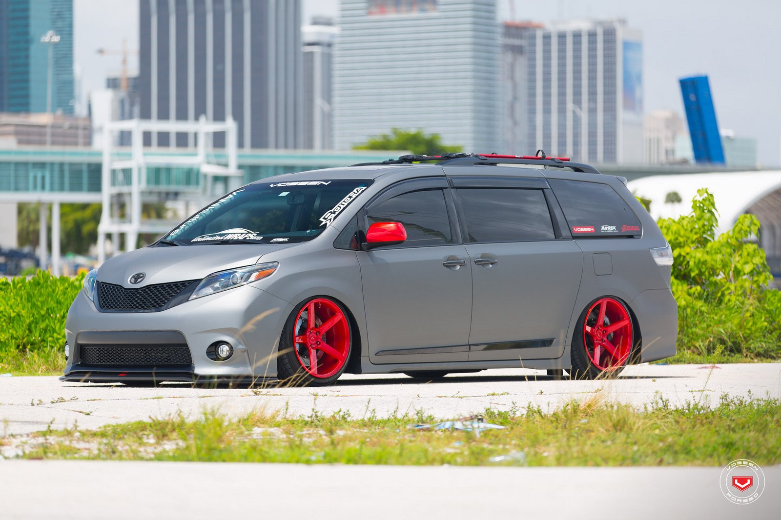 toyota, Sienna, Vossen, Wheels, Van, Cars Wallpaper