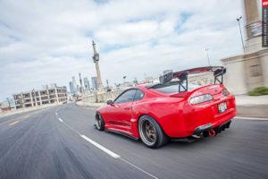 1995, Toyota, Supra, Red, Modified, Cars