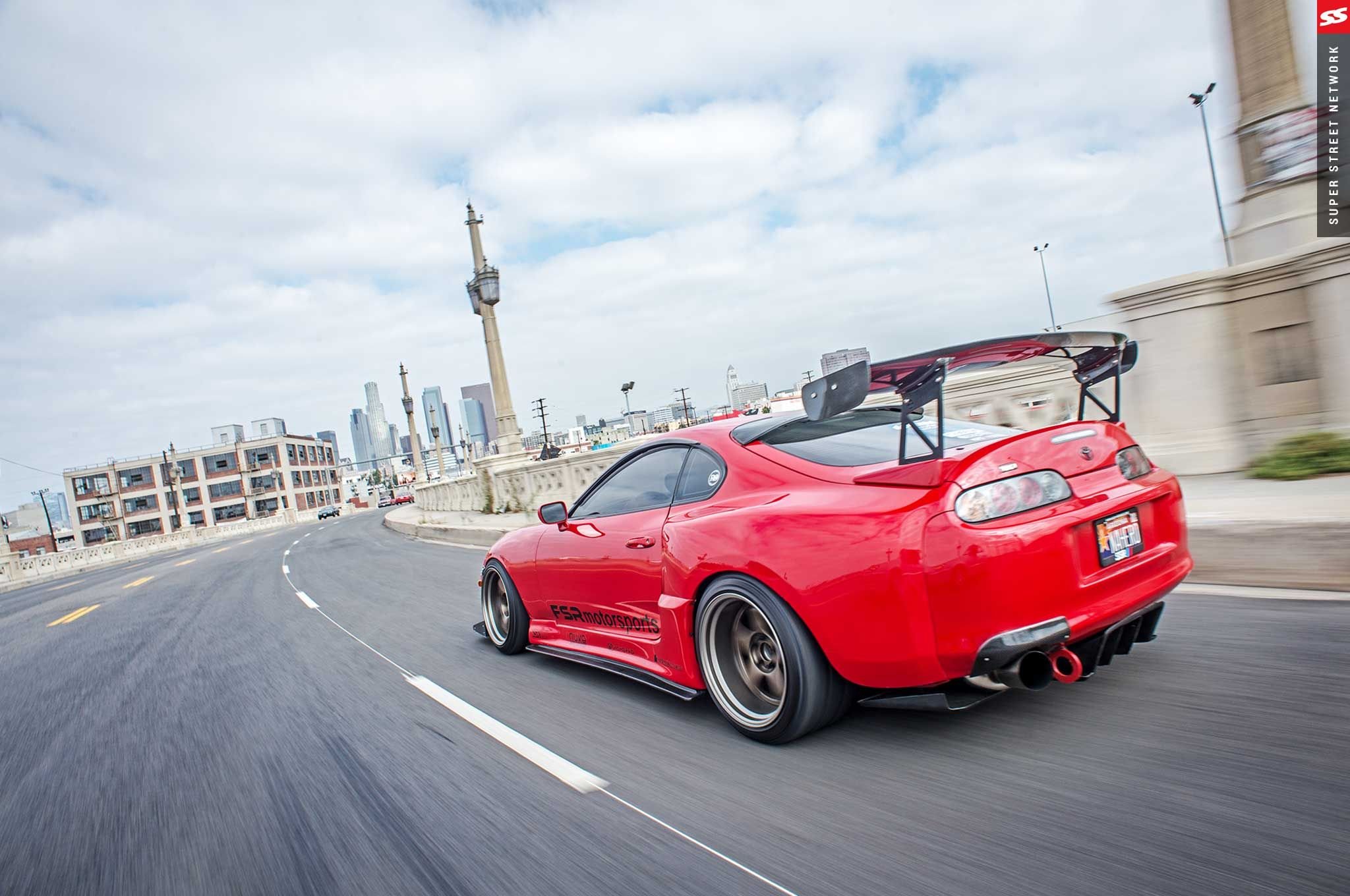 1995, Toyota, Supra, Red, Modified, Cars Wallpapers HD / Desktop and